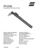 ESAB PT-31XL Plasma Arc Cutting Torch Instrukcja obsługi