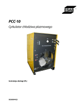 ESAB PCC-10 Plasma Coolant Circulator Instrukcja obsługi