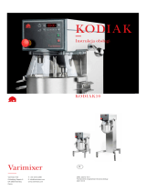 Varimixer Kodiak10 Instrukcja obsługi
