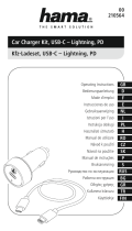 Hama 00210564 Car Charging Kit Instrukcja obsługi