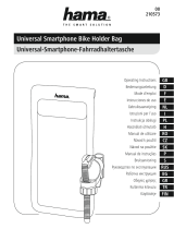 Hama Universal Smartphone Bike Holder Bag Instrukcja obsługi
