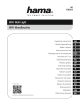 Hama 176564 WiFi Wall Light Instrukcja obsługi