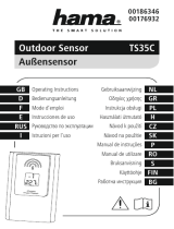 Hama 00186346 TS35C Outdoor Sensor Instrukcja obsługi