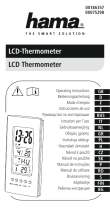 Hama 00186357 LCD Thermometer Instrukcja obsługi