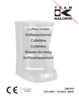 Team Kalorik CM1019 Operating Instructions Manual