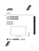 JVC LT-24HG35E Operating Instructions Manual