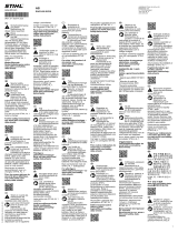 STIHL AS 2 battery Instrukcja obsługi