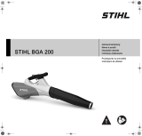 STIHL BGA 200 blower Instrukcja obsługi