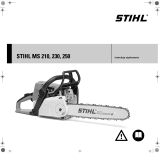 STIHL MS 210, 230, 250 Instrukcja obsługi