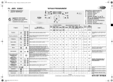 Whirlpool AWO 12363/1 Program Chart