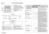 Whirlpool AKZ 444 IX Program Chart