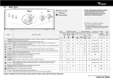 Whirlpool AWT 2274 Program Chart