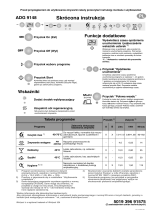 Whirlpool ADG 9148 Program Chart