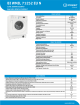 Indesit BI WMIL 71252 EU N NEL Data Sheet