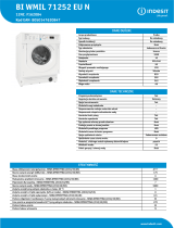 Indesit BI WMIL 71252 EU N Product data sheet