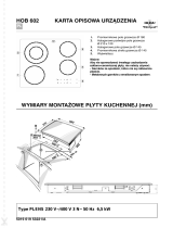 IKEA HOB 602 AL Program Chart