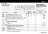 Whirlpool FL 5083 Program Chart