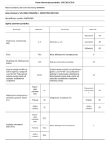 Gorenje WNT61082 Product Information Sheet