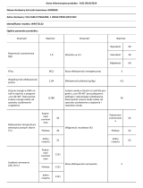 Gorenje WNT72122 Product Information Sheet