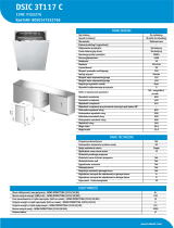 Indesit DSIC 3T117 C Product data sheet