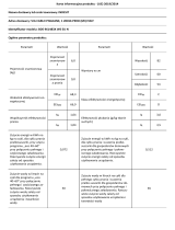 Indesit BDE 961483X WS EU N Product Information Sheet