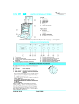 Whirlpool ACM 847 WH Program Chart