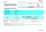 Whirlpool ADG 934/1 NB Program Chart