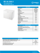 Indesit OS 1A 250 2 NEL Data Sheet