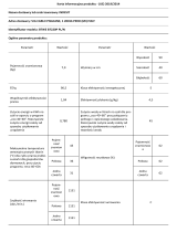 Indesit BTWE B7220P PL/N Product Information Sheet