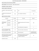 Indesit INC18 T311 Product Information Sheet