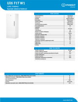 Indesit UI6 F1T W1 Product data sheet