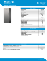 Indesit UI6 F1T S1 Product data sheet