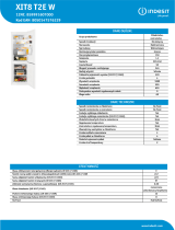 Indesit XIT8 T2E W NEL Data Sheet