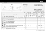 Whirlpool AWT 2272 Program Chart