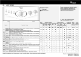 Whirlpool AWT 2274 /1 Program Chart