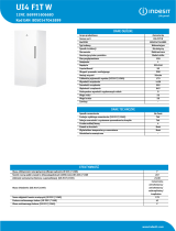 Indesit UI4 F1T W NEL Data Sheet