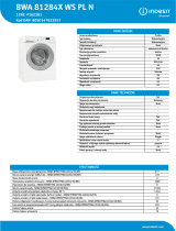 Indesit BWA 81284X WS PL N Product data sheet