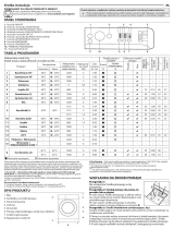 Indesit BWSA 61251 WS PL N Daily Reference Guide