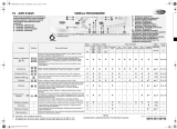 Whirlpool AWO 8103/5 Program Chart