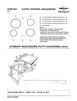 IKEA HOB 601 B Program Chart