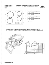 IKEA HOB 601 S Program Chart