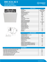 Indesit DIO 3C24 AC E NEL Data Sheet