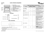 Whirlpool AKZ 498 IX Program Chart