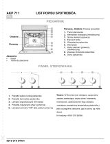 Whirlpool AKP 711 IX Program Chart