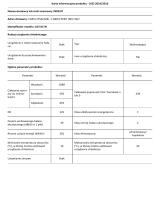 Indesit LI8 S1E W Product Information Sheet