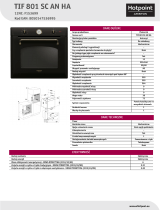 Whirlpool TIF 801 SC OW HA Product data sheet