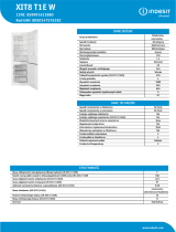 Indesit XIT8 T1E W NEL Data Sheet