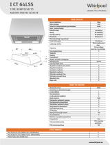 Indesit I CT 64LSS Product data sheet