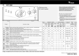 Whirlpool AWT 2284 Program Chart