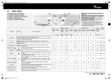 Whirlpool AWM 8062/2 Program Chart